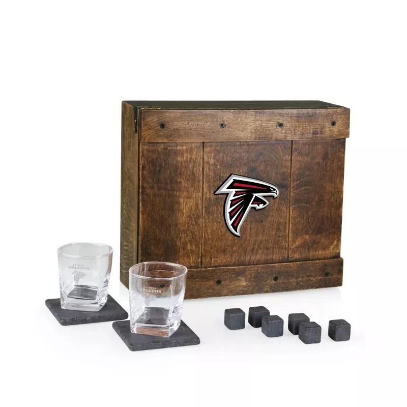 Atlanta Falcons – Whiskey Box Gift Set