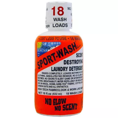 Atsko 1338 Sport-Wash Laundry Detergent, 18 Ounce, White