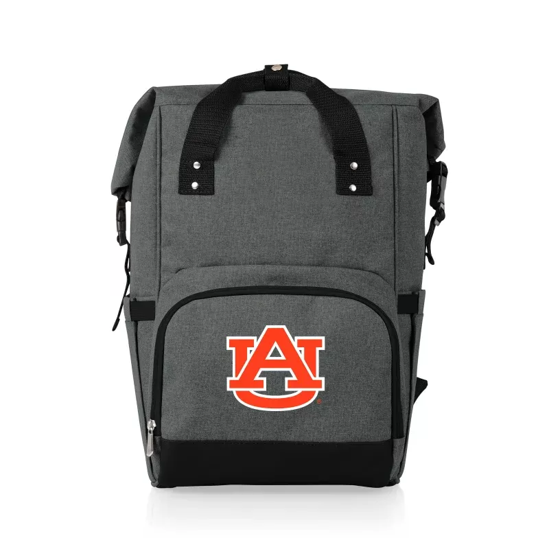 Auburn Tigers – On The Go Roll-Top Backpack Cooler