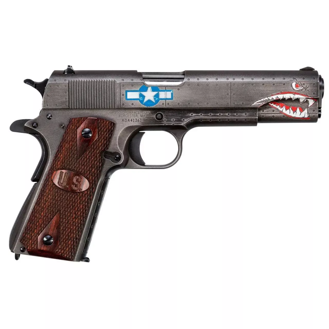 Auto Ordnance Squadron 1911 45 ACP Pistol 5″ 1911BKOWC3
