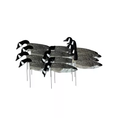 AVERY Pro-Grade 3D Head Windsock Canada Goose Harvester Decoys w/ Flocked Heads (77100)