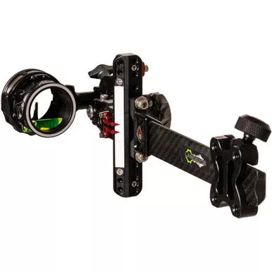 Axcel ALNP-CR10-3BK LANDSLYDE Plus Carbon Pro Slider Sight AVX-31 Scope and Ranger, 2 Pin, .010, Black