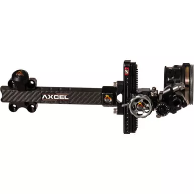 Axcel ALNP-CR10-4BK LANDSLYDE Plus Carbon Pro Slider Sight AVX-41 Scope and Ranger, 2 Pin, .010, Black