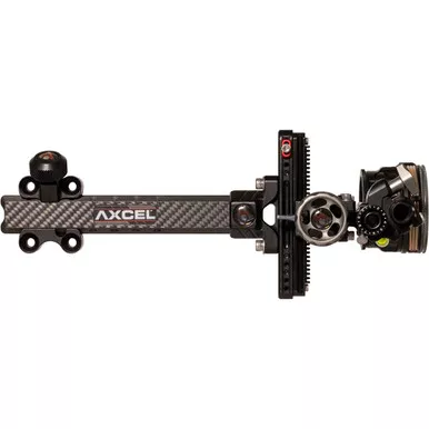 Axcel ALNP-CR19-4BK LANDSLYDE Plus Carbon Pro Slider Sight AVX-41 Scope and Ranger, 2 Pin, .019, Black