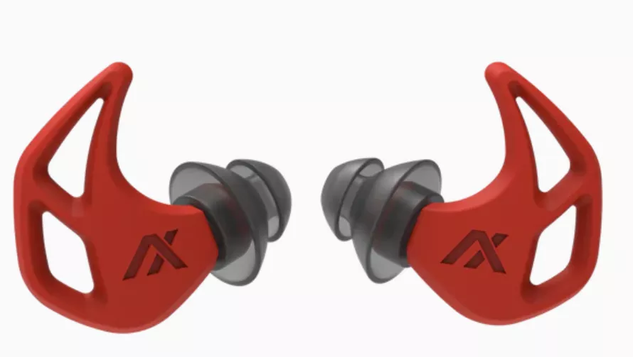 Axil X20 Passive Silicone Ear Plug NRR24 Blaze Red