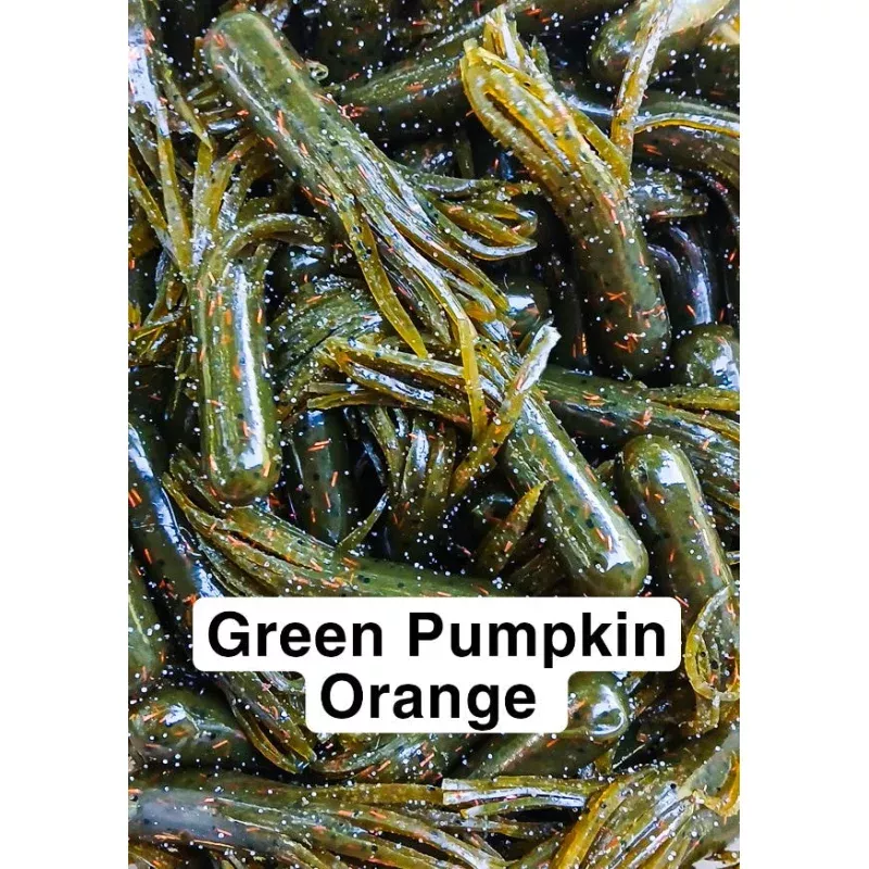 Baby G.O.A.T|2.75″|Green Pumpkin Orange&Road Kill&Ultimate Green Pumpkin&Plum Apple|10 pack&Bulk 50 pack
