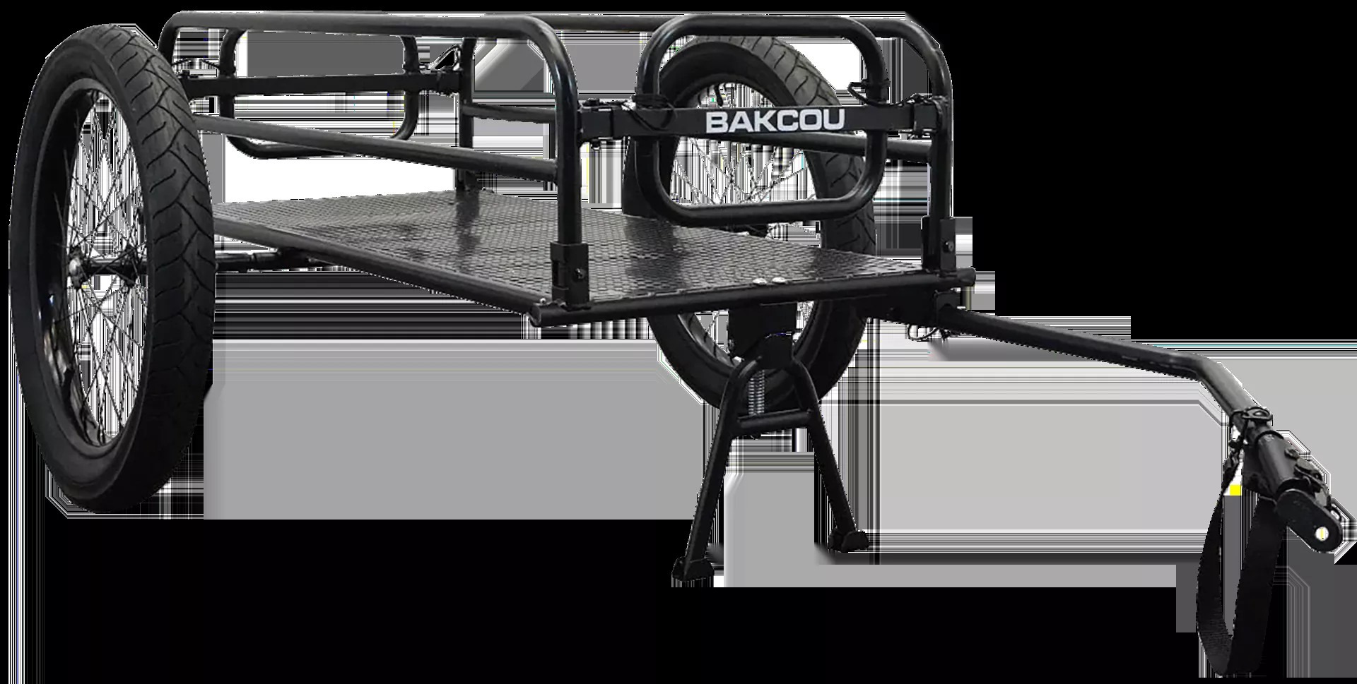 Bakcou E-bikes Cargo EBike Trailer Black 70"