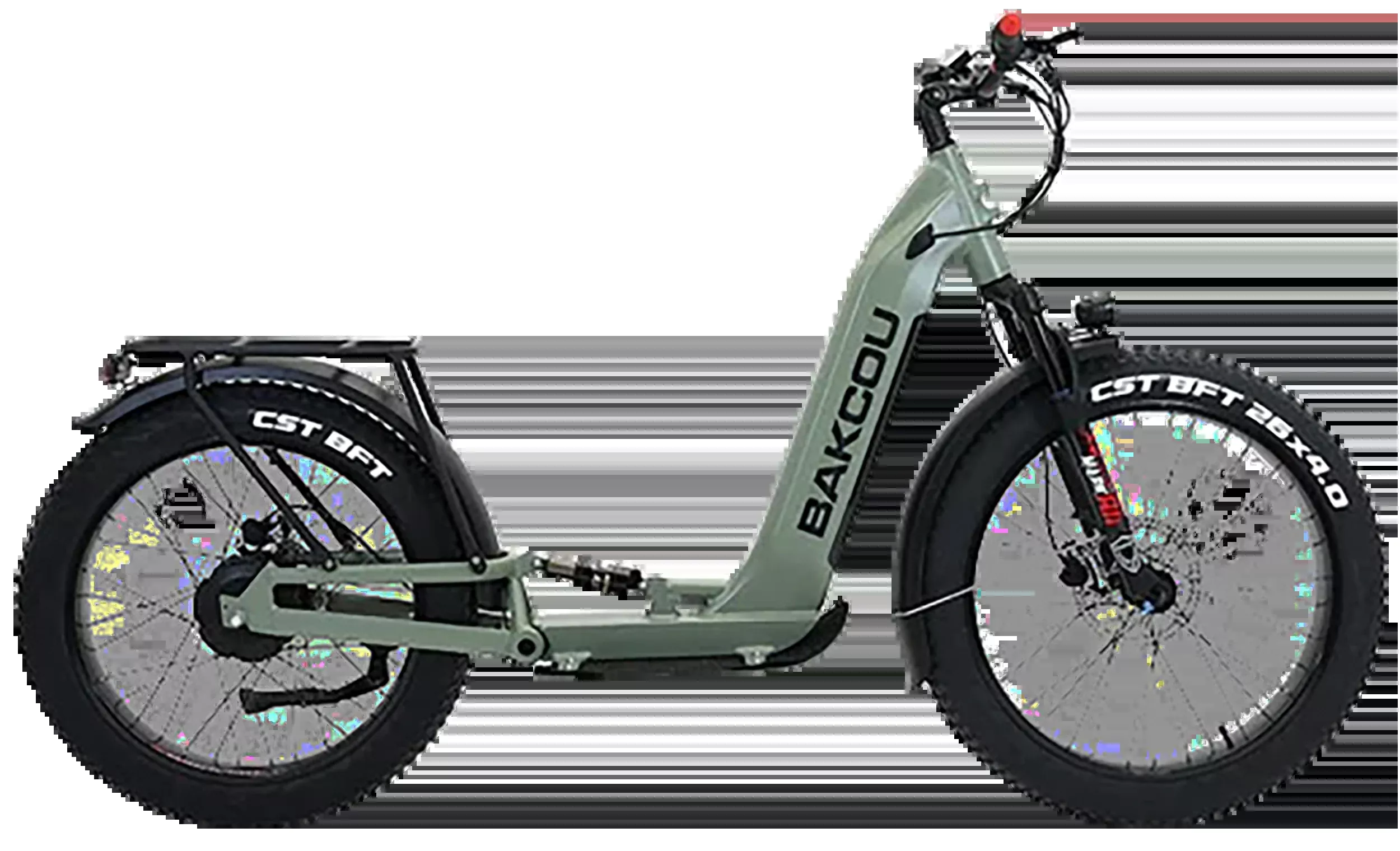Bakcou E-bikes Grizzly, Bakcou S-gzy-sgGrizzley Scooter 21ah Sggrn