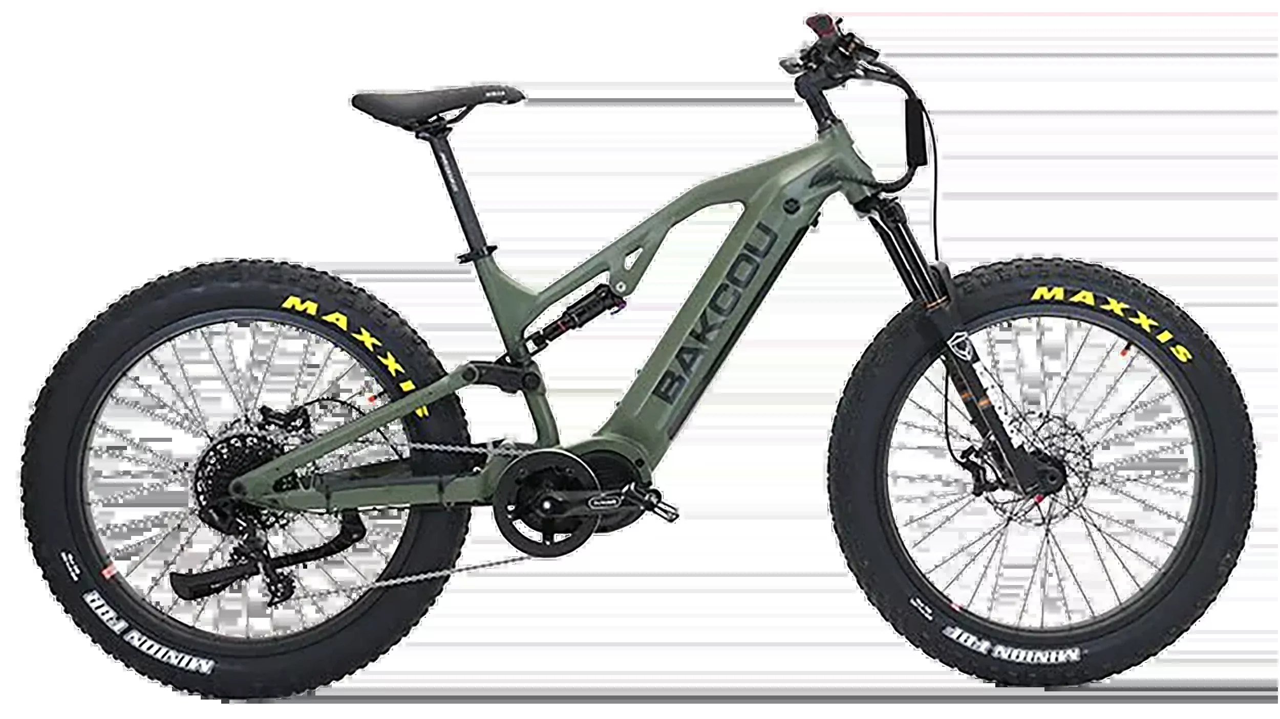 Bakcou E-bikes Scout, Bakcou B-sc19-g-b21Scout Larg21ah Mtagrn