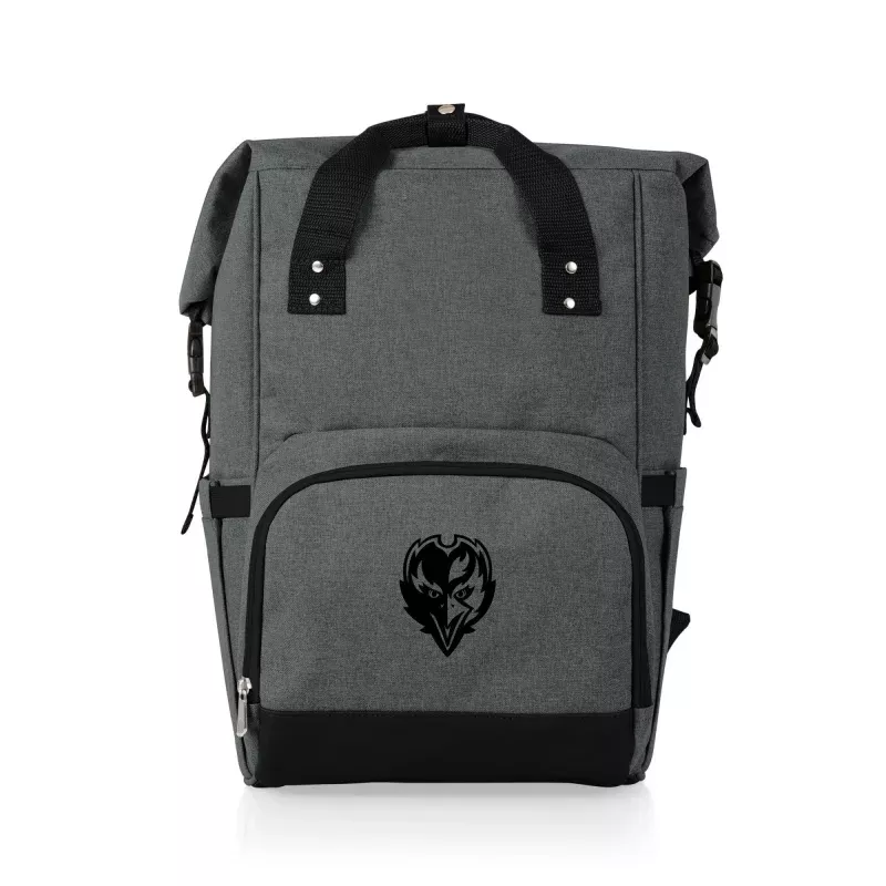 Baltimore Ravens – On The Go Roll-Top Backpack Cooler