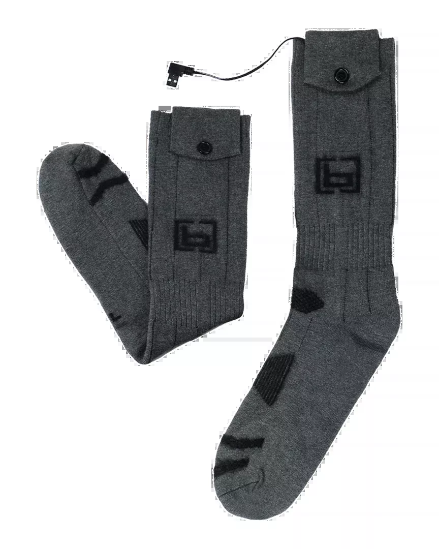 Banded HEAT Wool Sock