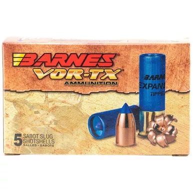 Barnes Bullets 20733 12Gauge 2.75" 5 Per Box/10 Case