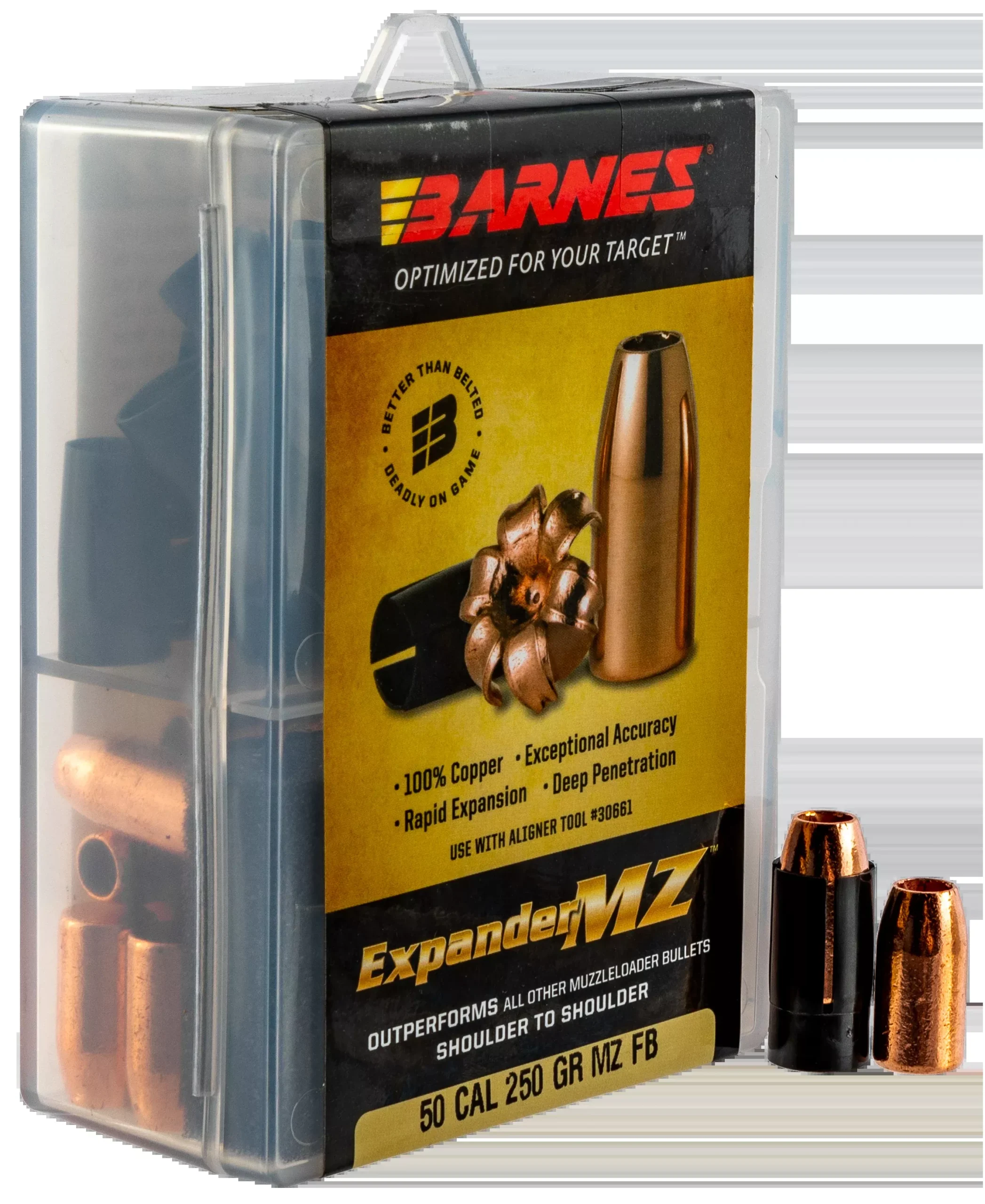 Barnes Bullets Expander Mz, Brns 30577 Expmz 50c 250 Exp24