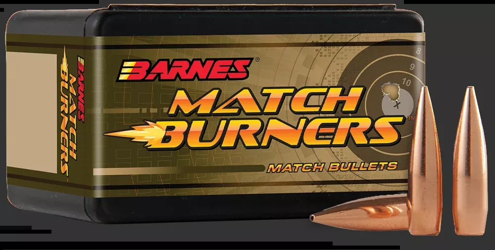 Barnes Bullets Match Burners, Brns 32050 .224 22cal77gr Mb Bt100/10