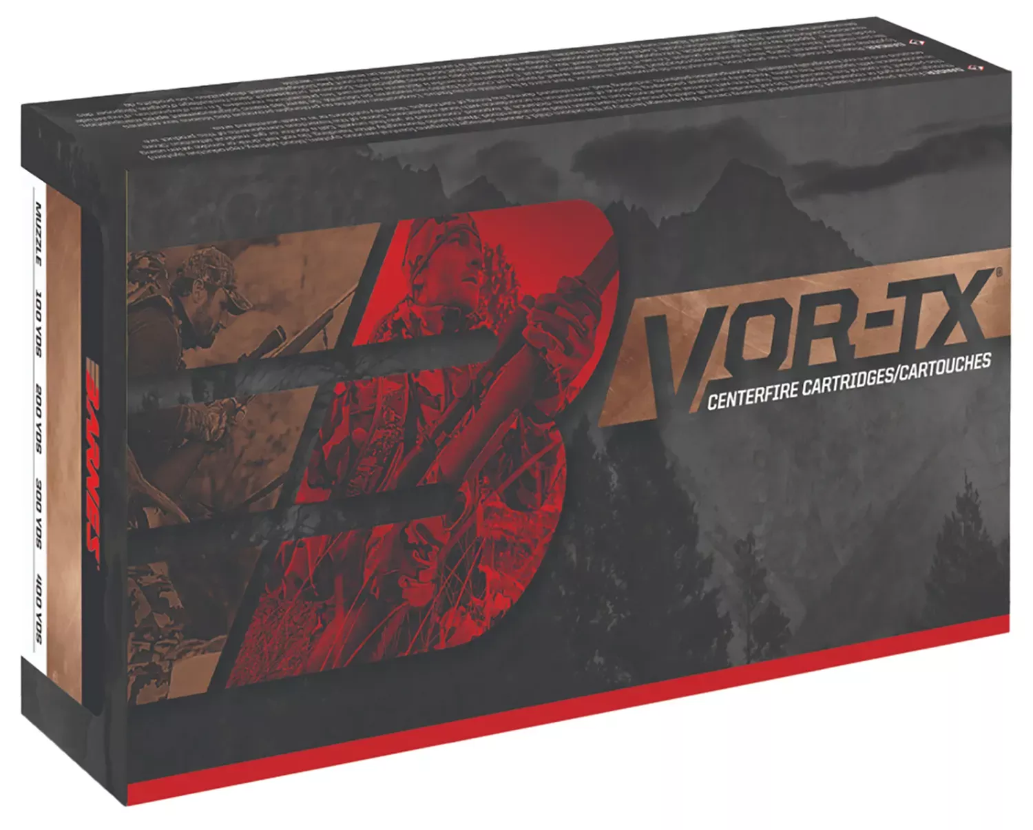Barnes Bullets VOR-TX Rifle 350 Legend Ammo 170gr TSX Flat Base 20 Rounds 32086