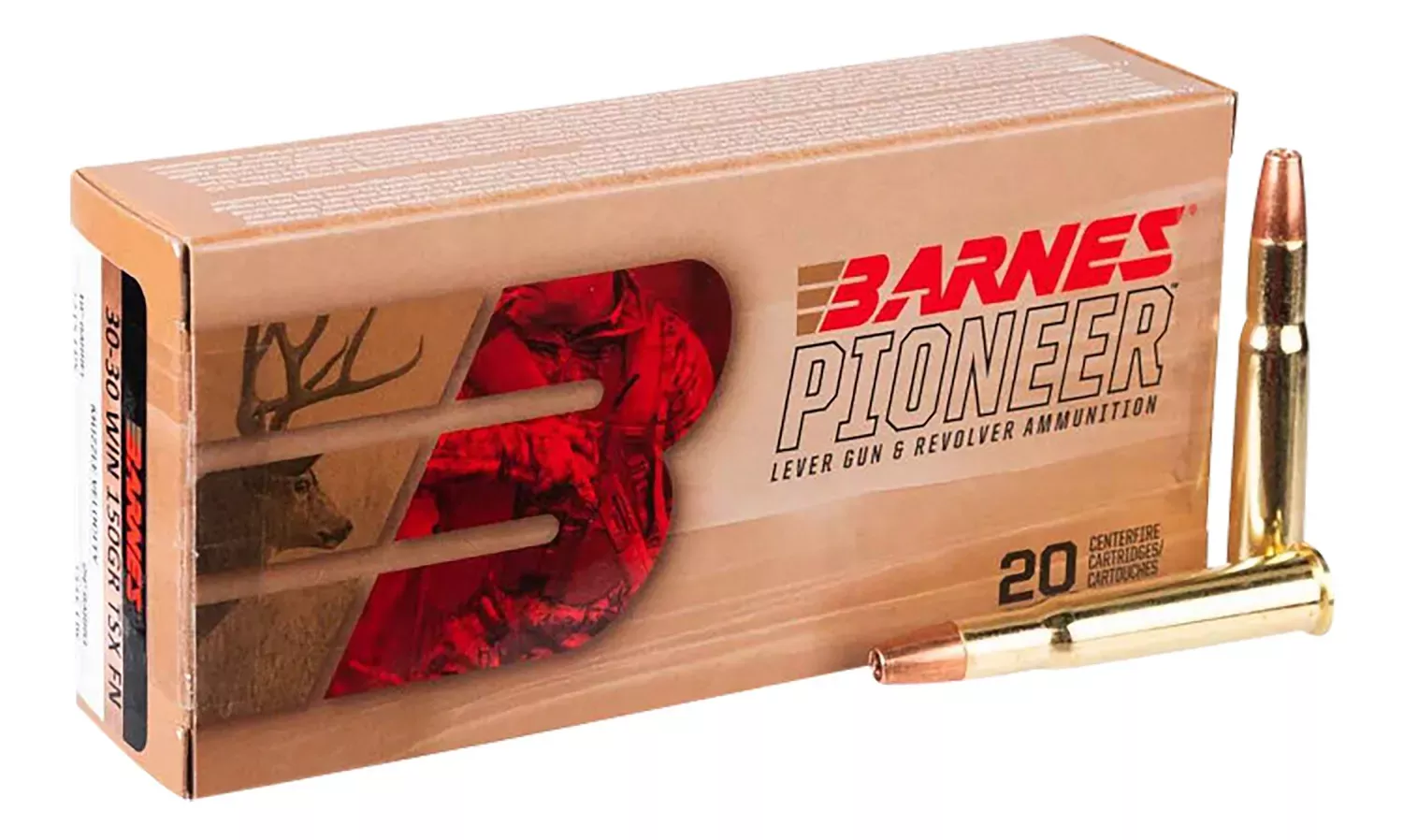 Barnes Pioneer 30-30 Win 150 Gr. 20/Box