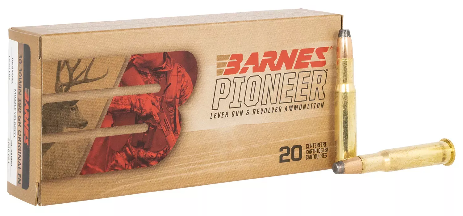Barnes Pioneer 30-30 Win 190 Gr. 20/Box