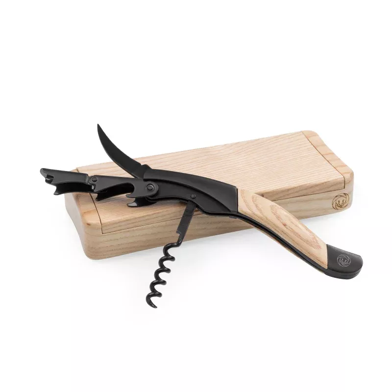 Barolo Waiter-style Corkscrew in Ashwood Box