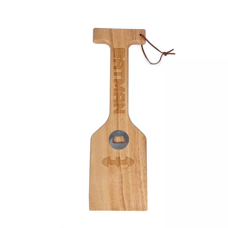 Batman – Hardwood BBQ Grill Scraper with Bottle Opener