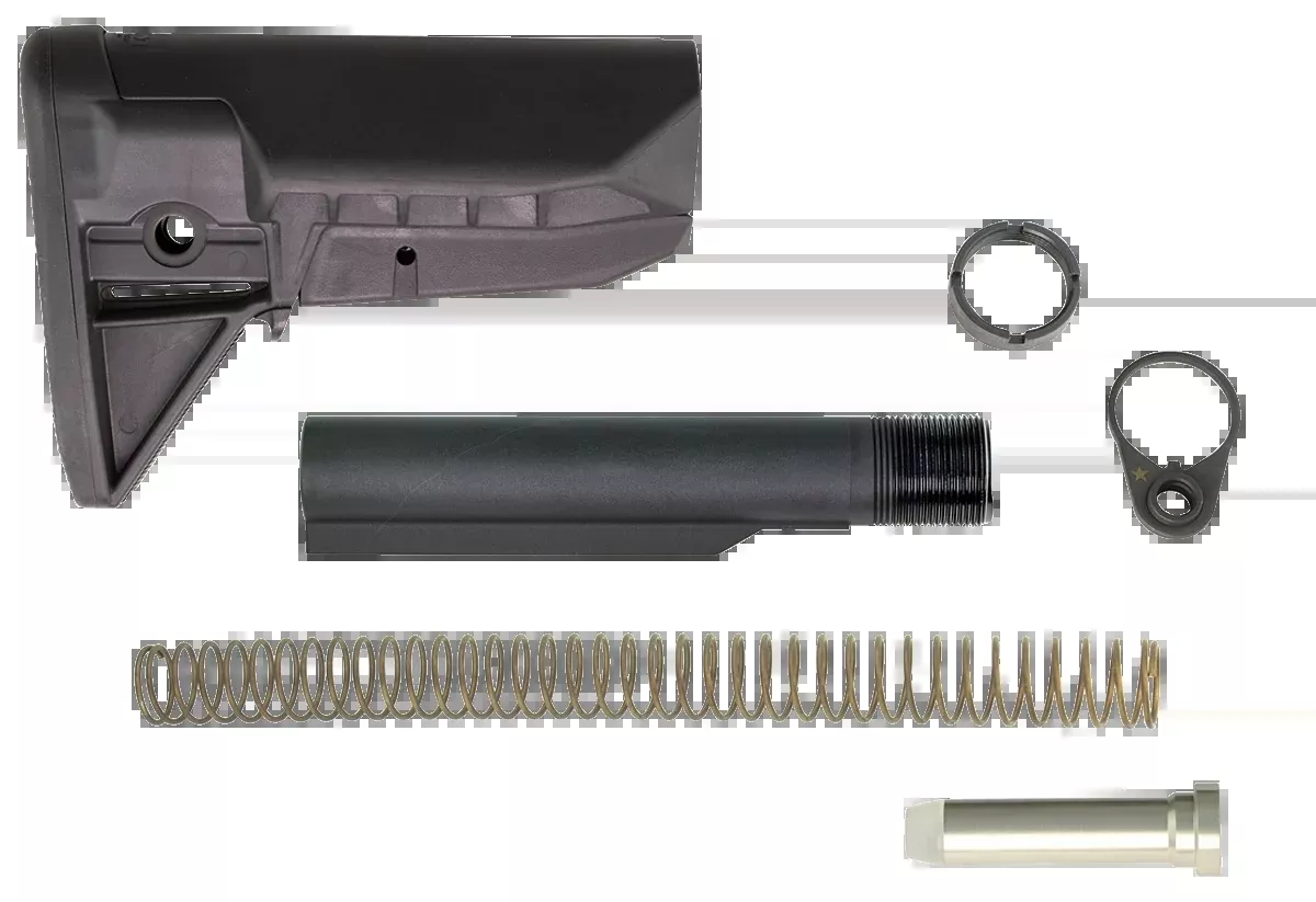 Bcm Gunftr Stock Kit Mod0 Sopmod Blk