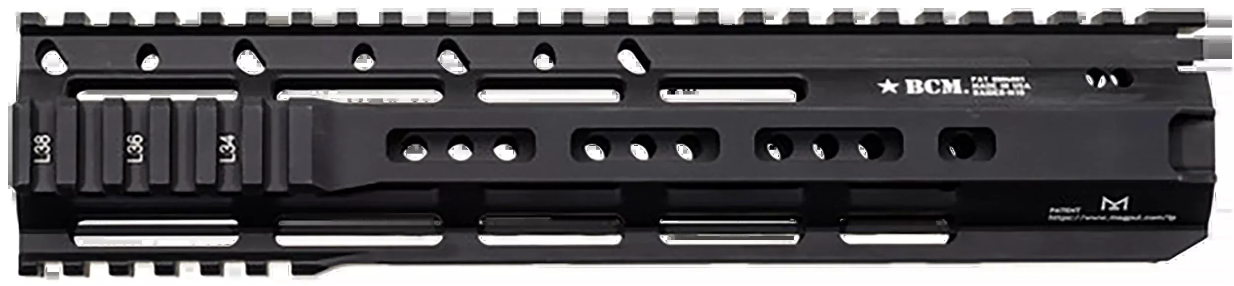 Bcm Raider M Rail 10" M-lok - Compatible Black Fits Ar-15