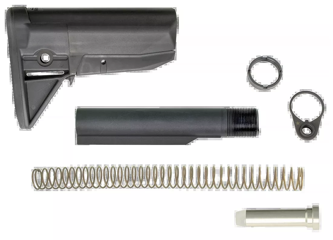 Bcm Stock Kit Mod 0 Black - Fits Ar-15 Complete Kit