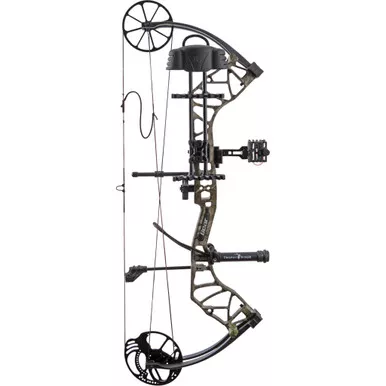 Bear AV54A100R7L Species XT RTH Bow Package, 55-70 lbs, Mossy Oak Roots/Black, Left Hand