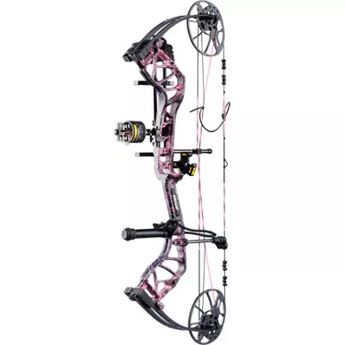 Bear AV54A23057L Legit MAXX RTH Compound Bow Package, 14-30 Inches, 10-70 lbs, Muddy/Black, Left Hand