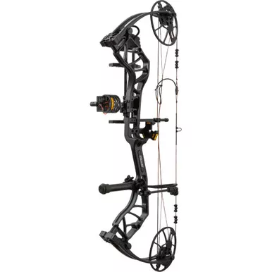 Bear AV54A23117L Legit MAXX RTH Compound Bow Package, 14-30 Inches, 10-70 lbs, Black, Left Hand