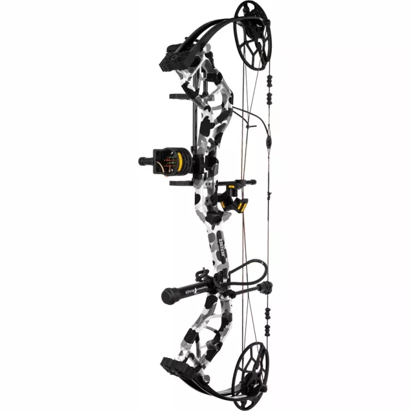 Bear Legit MAXX RTH Bow Package Fred Bear Whiteout/Black 70 lbs. LH