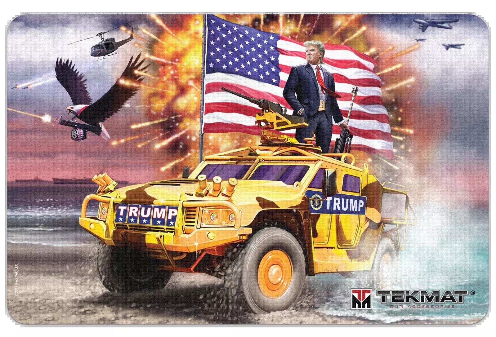 Beck Tek, Llc (tekmat) Trump, Tekmat R17trump Trump Cleaning Mat