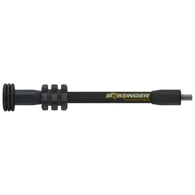 Bee Stinger MHX08MB MicroHex Hunting Stabilizer, 8 Inches, Matte Black