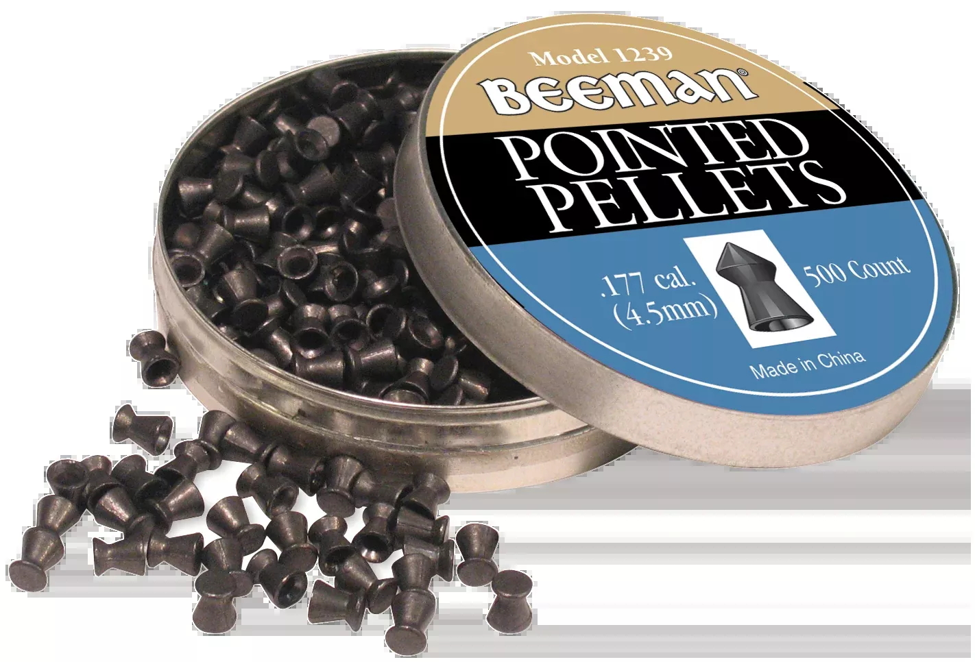 Beeman Pellets .177 Pointed – 8.56gr. 500 Pack
