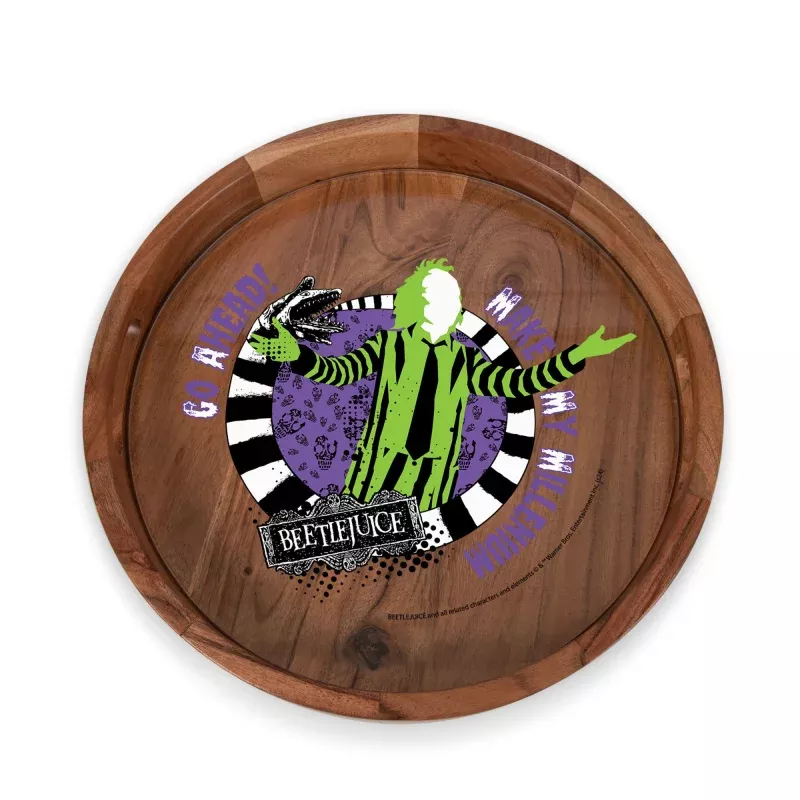 Beetlejuice Make my Millenium – Barista Serving Tray with Glass Insert