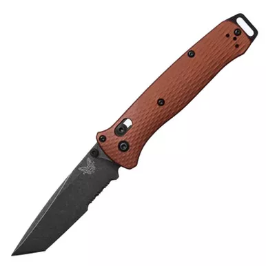Benchmade Bailout Burnt Copper Aluminum 3.38" Folding SBK Tanto Blade
