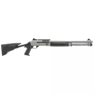 Benelli M4 Ext 12 Gauge 18.5" Barrel Titanium Cerakote 7+1 Round