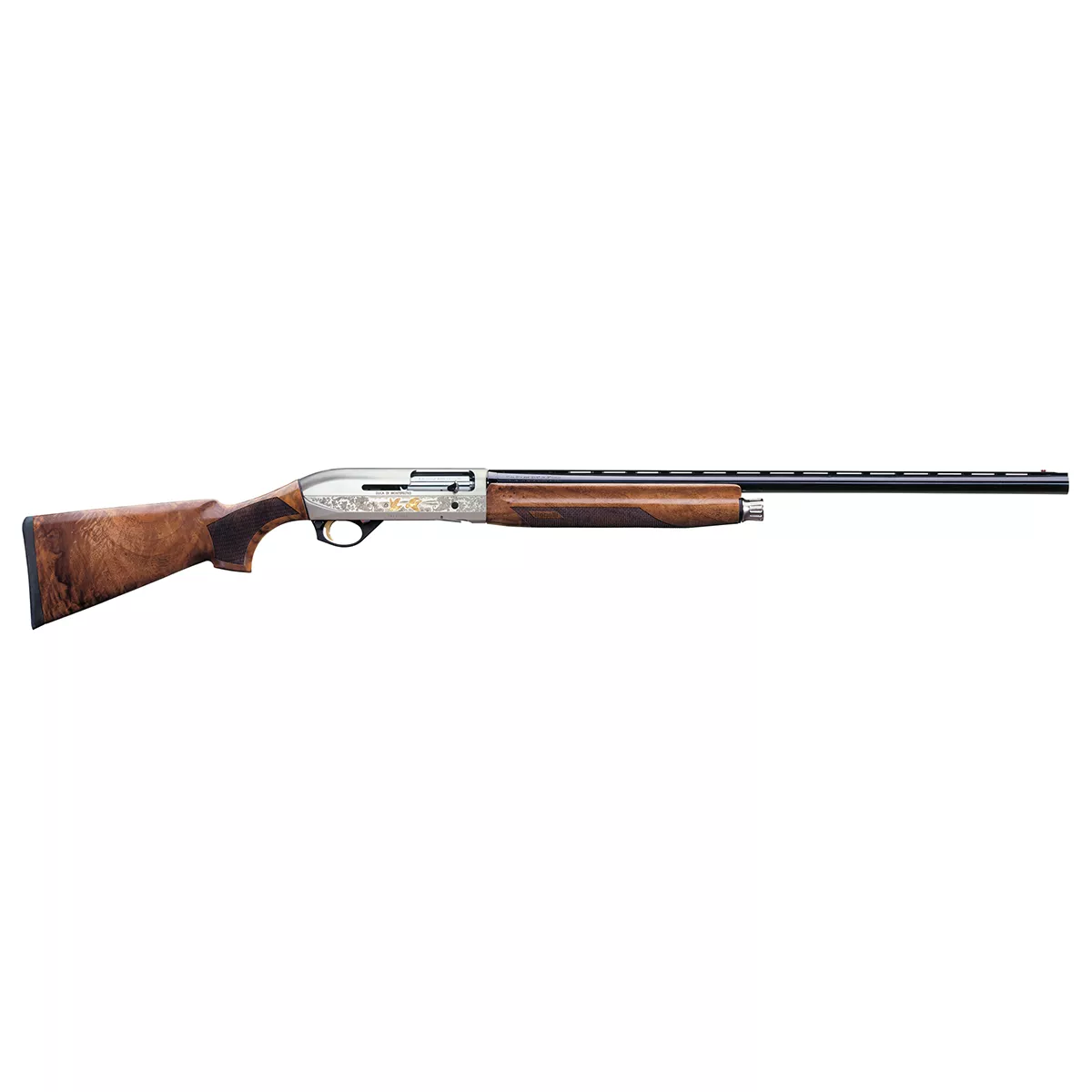 Benelli Montefeltro Silver 12 GA Shotgun 28″ Blued/Nickel 10850