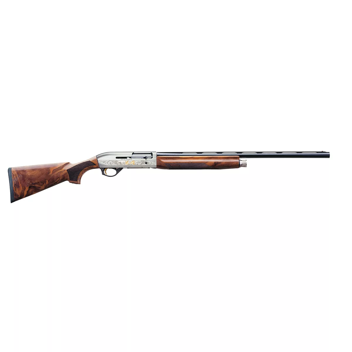 Benelli Montefeltro Silver 20 GA Shotgun 26″ Blued Nickel 10855