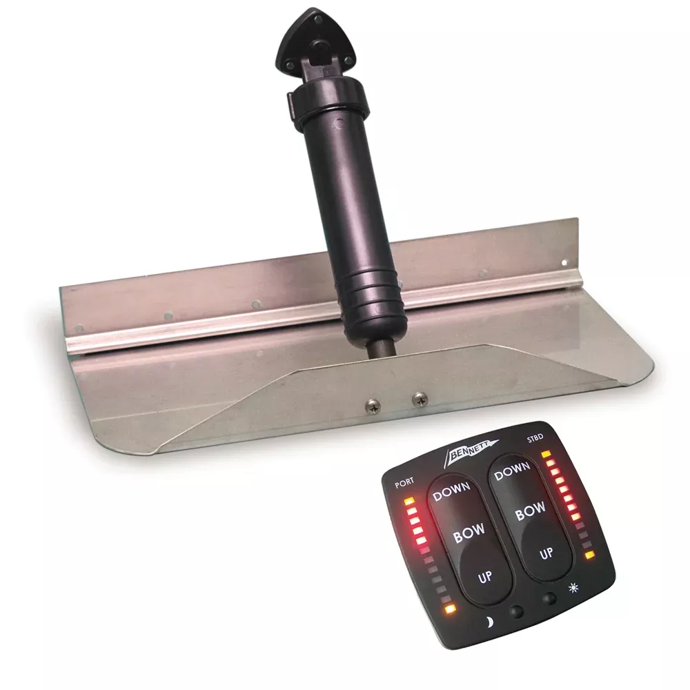 Bennett Trim Tab Kit 24″ x 12″ w/EIC Switch