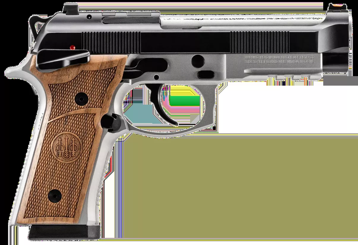 Beretta 92GTS Launch Edition 9mm Pistol 18+1 4.7″ SS Barrel/Slide Alum Frame FO Front Sight Optic Ready DA/SA J92XFMSDA21M1