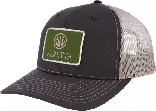 Beretta Cap Field 112 Trucker – Square Patch Mesh Brown/beige