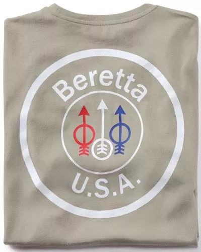 Beretta T-shirt Usa Logo – X-large Dove Grey
