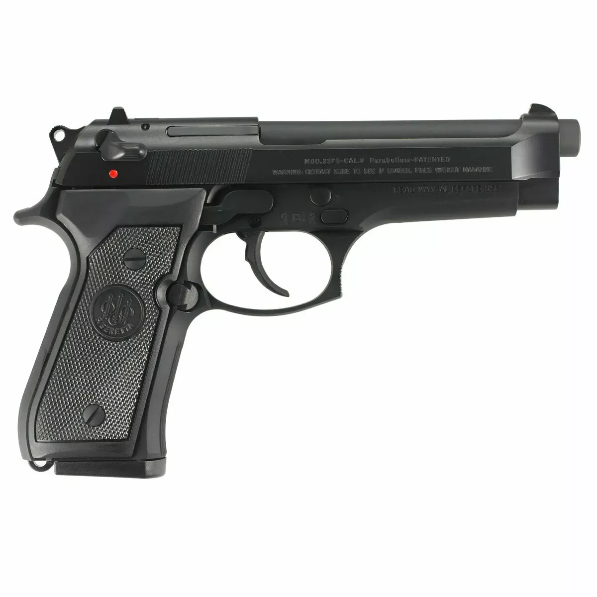 Beretta USA 92FS *CA Compliant 9mm Pistol Black 4.90" JS92F300