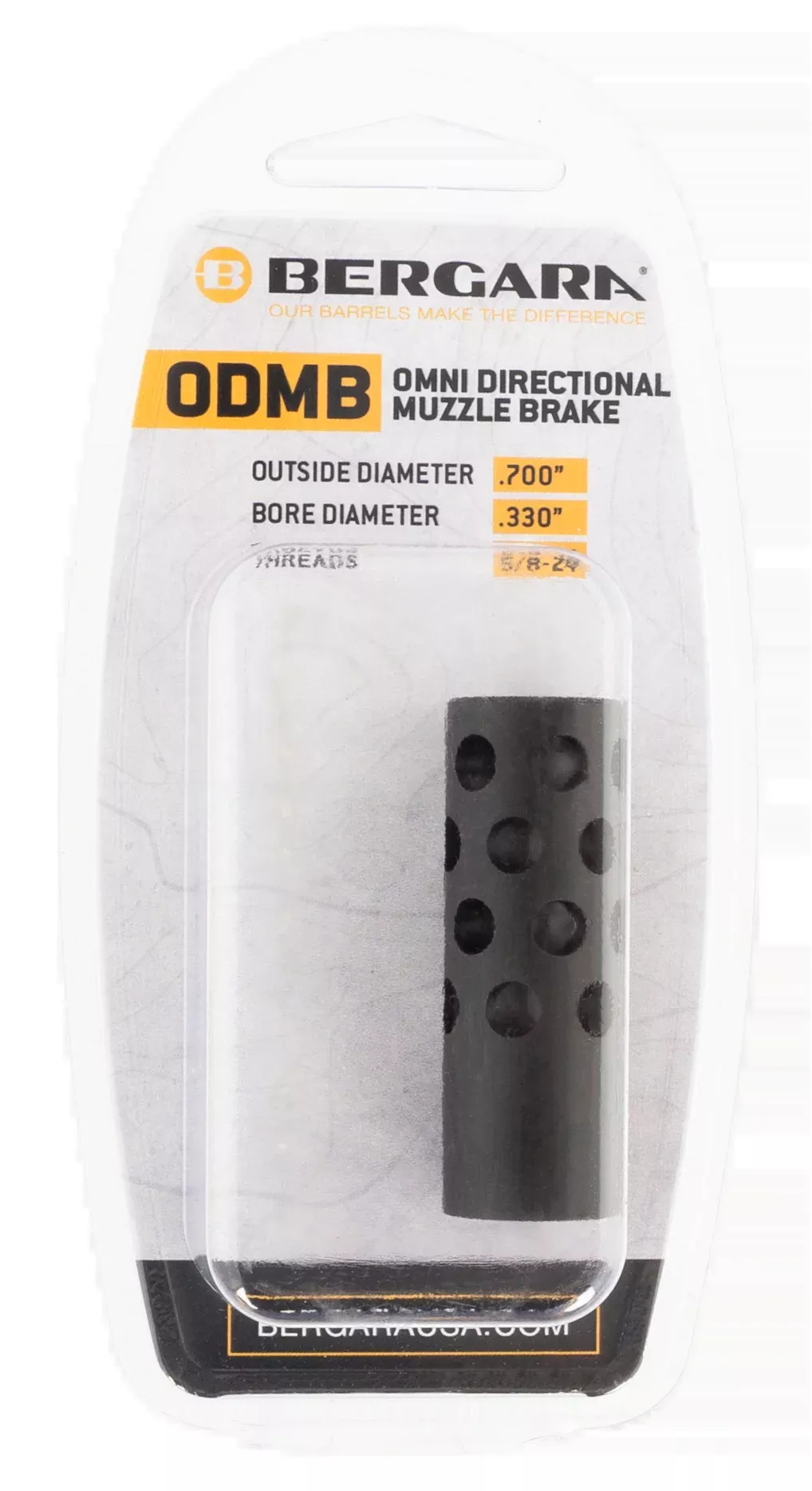 Bergara Muzzle Brake Omni #2 - .30 Cal .750" Fits Ridge