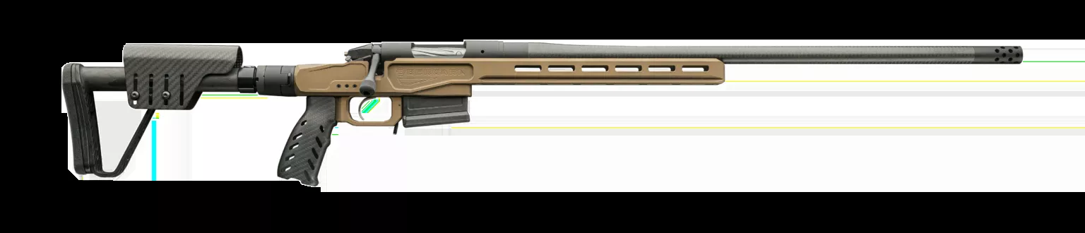 Bergara Rifles Premier MG Lite 7mm PRC 5+1 22″ Graphite Black Cerakote CURE Carbon Fiber Barrel