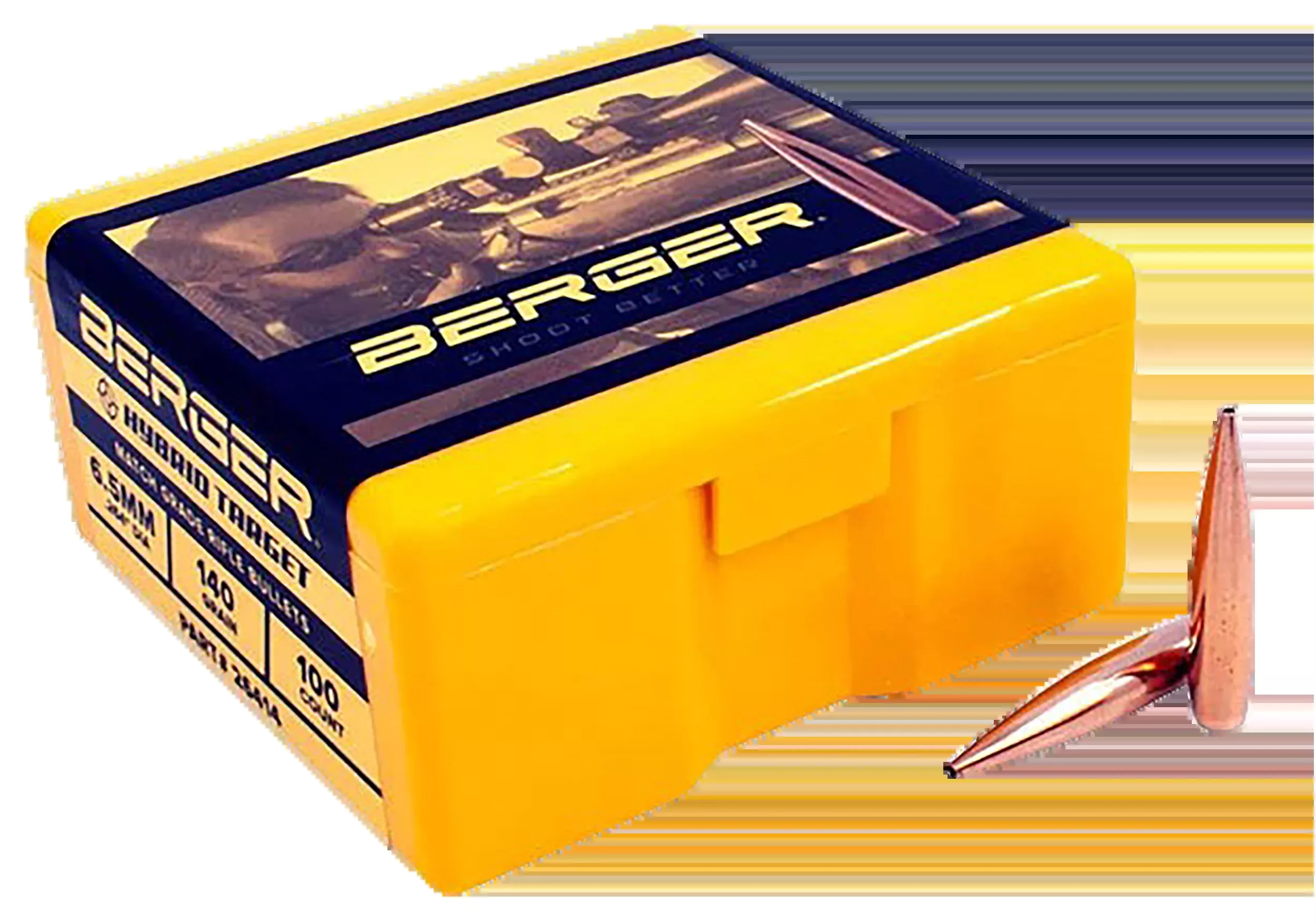 Berger .264 140g Trgt Hyb 100ct