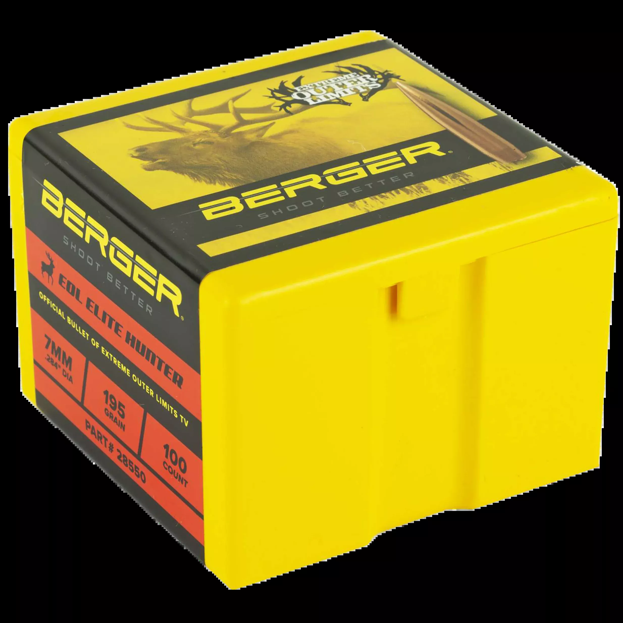 Berger .284 195g Elite Huntr 100ct