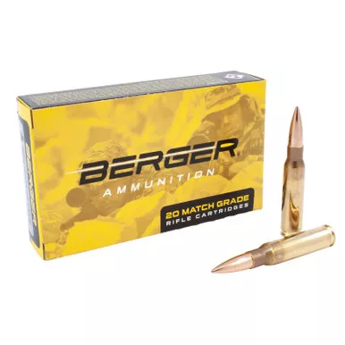 Berger Bullets 60010 Tactical Rifle 308Win 175gr Hybrid Open Tip Match 20 Per Box/10 Case