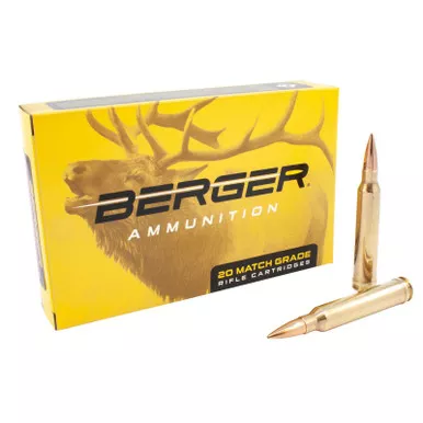 Berger Bullets 70020 Classic Hunter 300Win Mag 185gr Hybrid Boat Tail 20 Per Box/10 Case