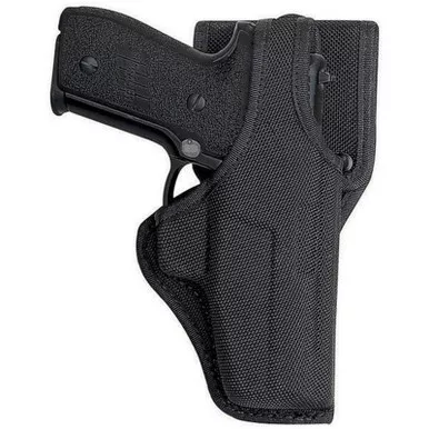 Bianchi Model 7115 Vanguard Mid-Ride Duty Holster w/ Jacket Slot Belt Loop for Smith & Wesson 6906